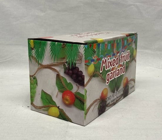 Fruit And Grape Garland On Rope - 9ft   (200306)