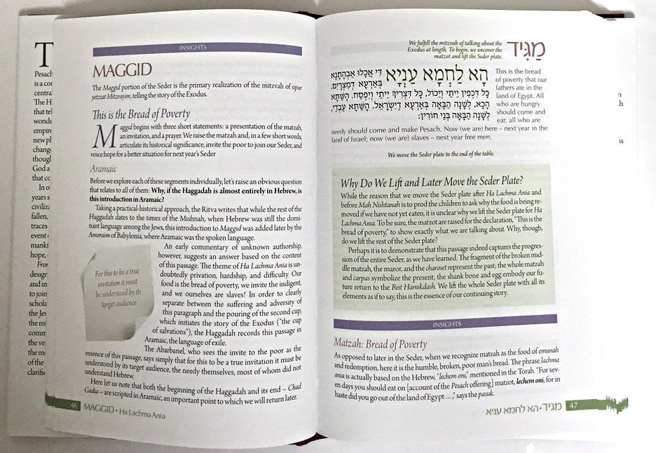 Haggadah Shel Pesach: "From Despair To Destiny"- Rabbi Aharon Marcus (BK-FDTD)