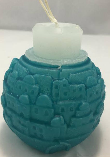 Safed Havdallah Candle Jerusalem Design (HV-HMCJER)
