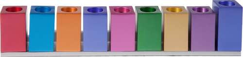 Emanuel Menorah Cubes- Multicolor (EM-HMR1)