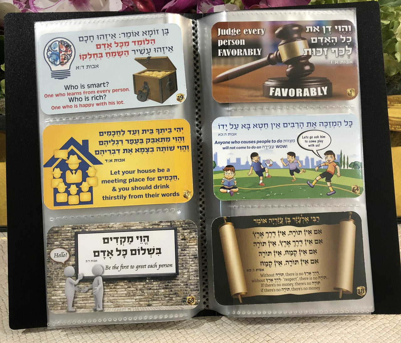 Mesorah Trading Cards Album (GM-MTCALB)