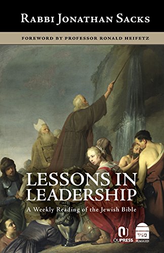 Lessons in Leadership: A Weekly reading of the Jewish Bible by Rabbi Jonathan Sacks (BKE-LIL)