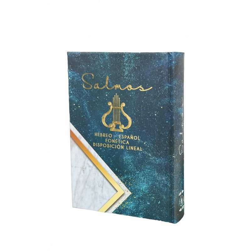Salmos Hebreo Espanol Fonetica Disposicion Lineal- Tehillim Hebrew/Spanish Phonetic Linear Translation 5"X7"(BKS-SHEFDLM)