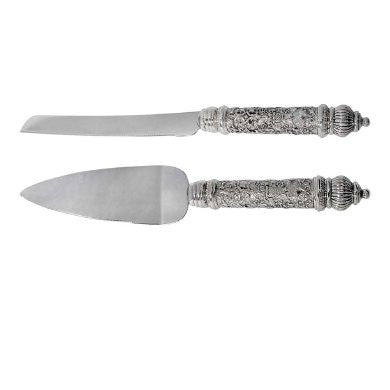 Stainless Steel Challah Knife & Cake Set (KN-14-7)