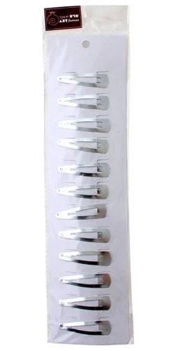 Kipah Clips Silver-12pk (D150-200843)