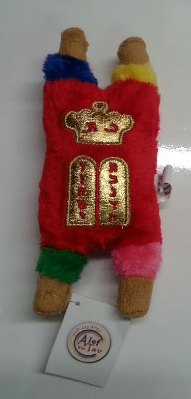 Stuffed Sefer Torah Small 9" -Assorted colors Blue and Red (ST-STS)