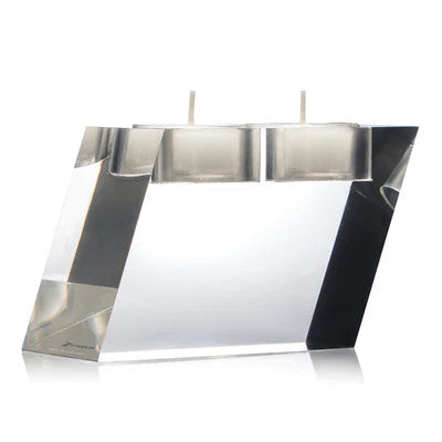 Lucite T-Light Holder Candlesticks 3"(CS-ZCNDS2)