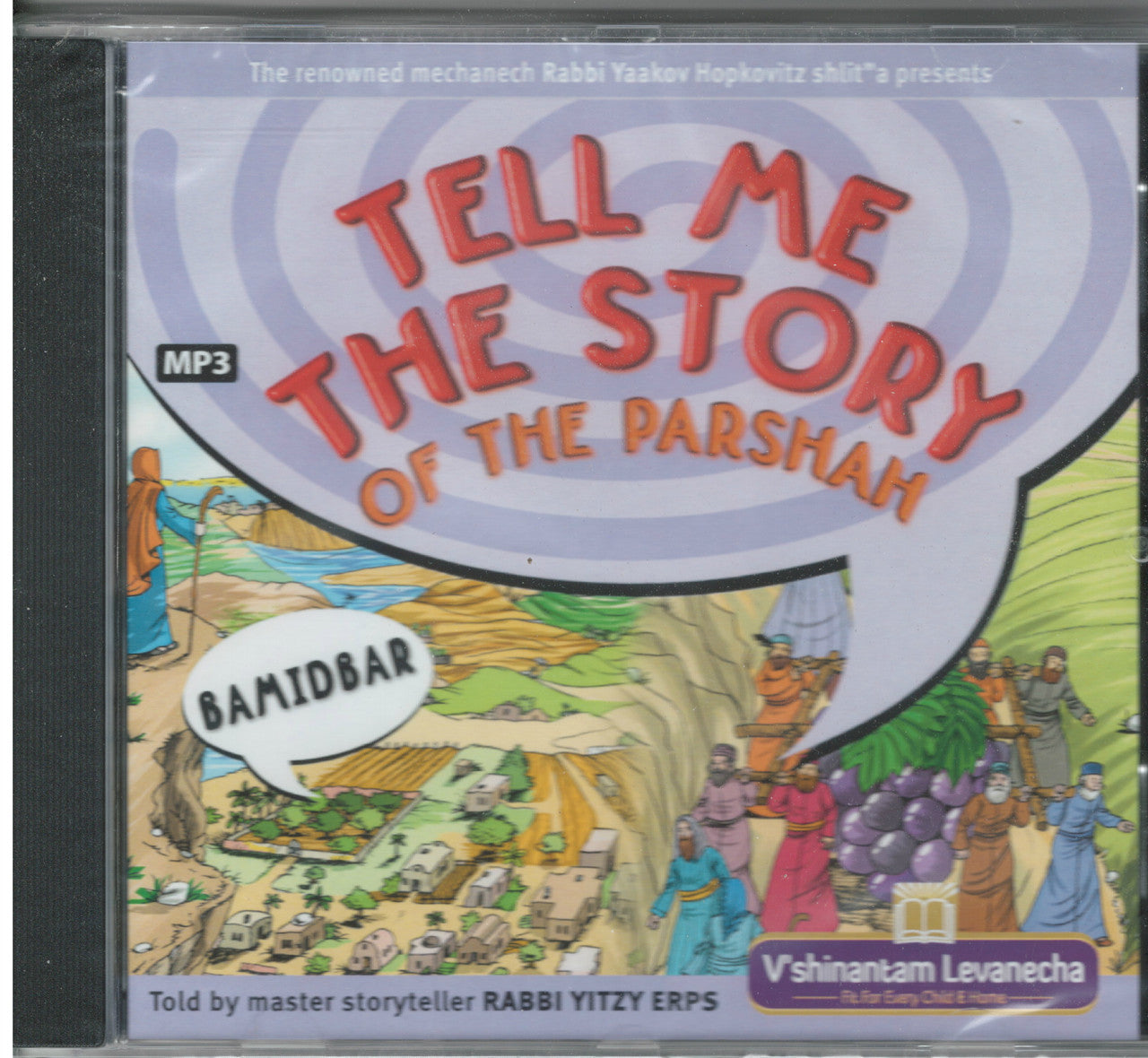 Tell Me the Story of the Parsha MP3 CD-- Bamidbar (CD-TMTSBD)