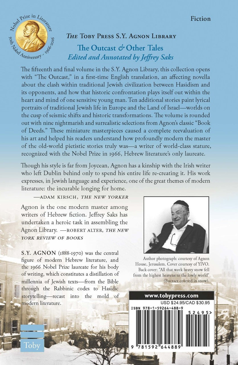 The Outcast & Other Tales by S.Y. Agnon (BKE-TOAOT)