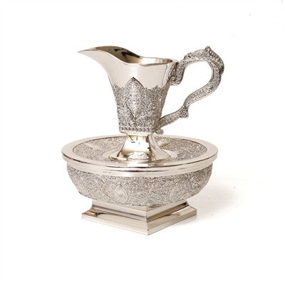 Silverplate Filigree Mayim Achronim (MA-X875)