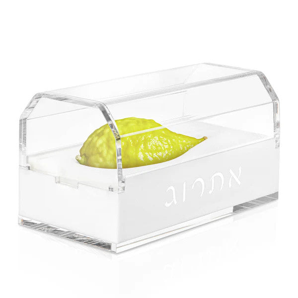 Lucite Esrog Box (ES-ZESBX)